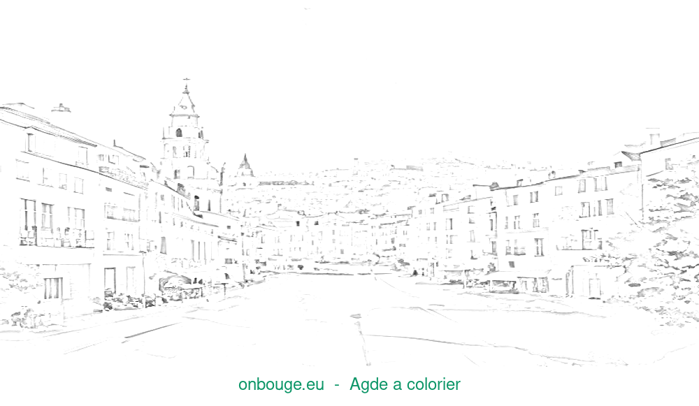 Coloriage d’Agde