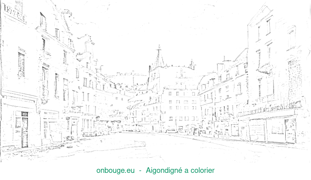Coloriage d’Aigondigné