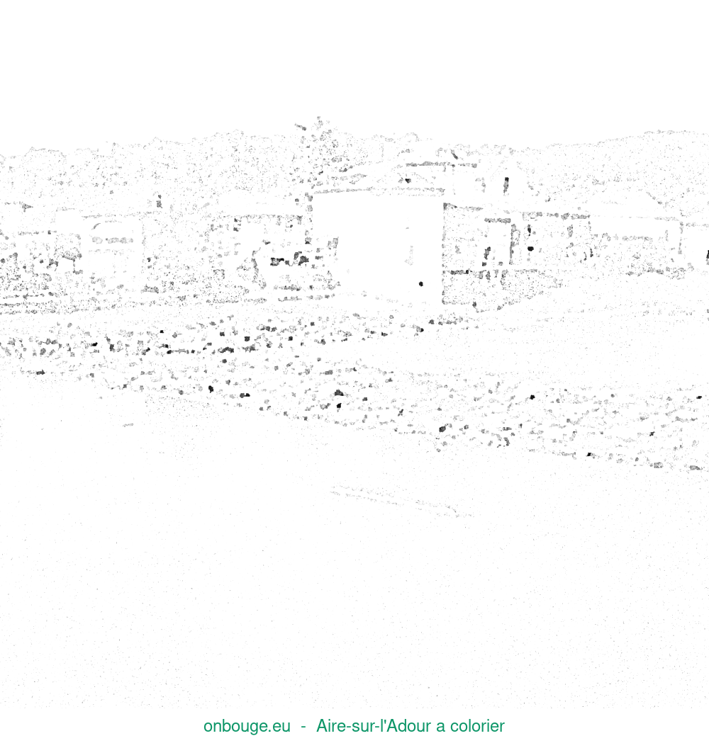 Coloriage d’Aire-sur-l'Adour