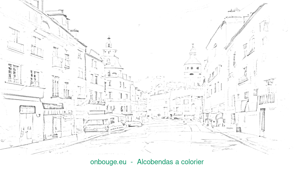 Coloriage d’Alcobendas