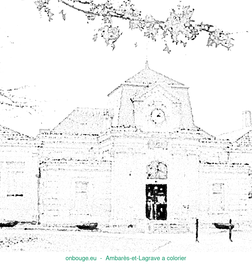 Coloriage d’Ambarès-et-Lagrave