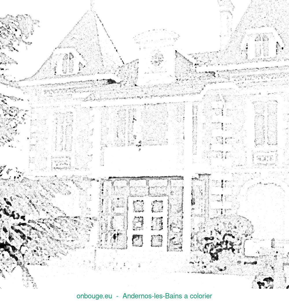 Coloriage d’Andernos-les-Bains