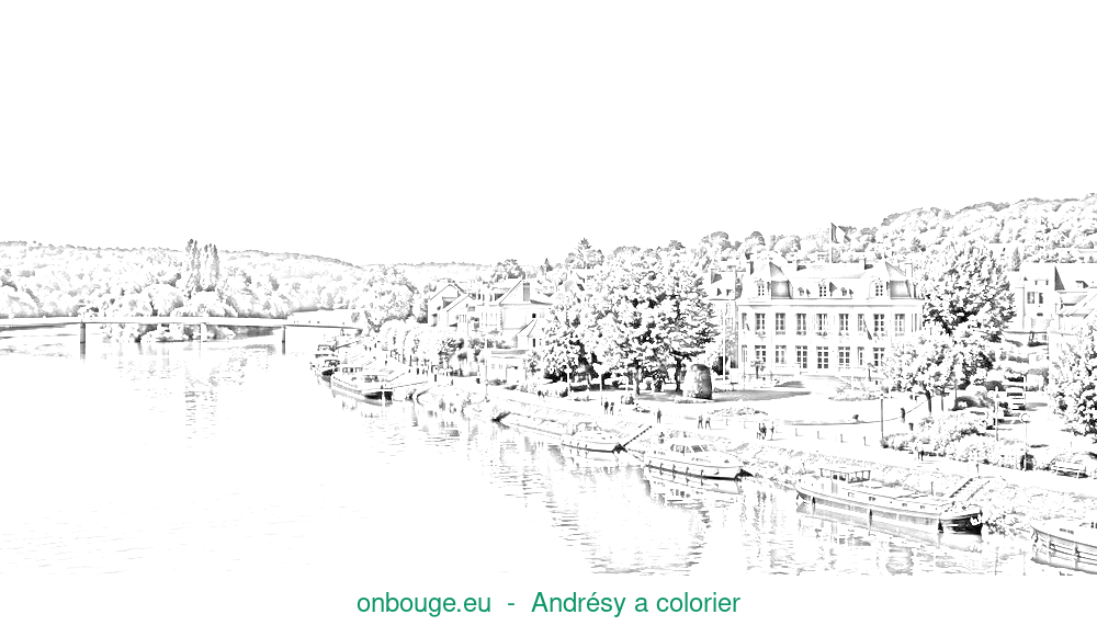 Coloriage d’Andrésy