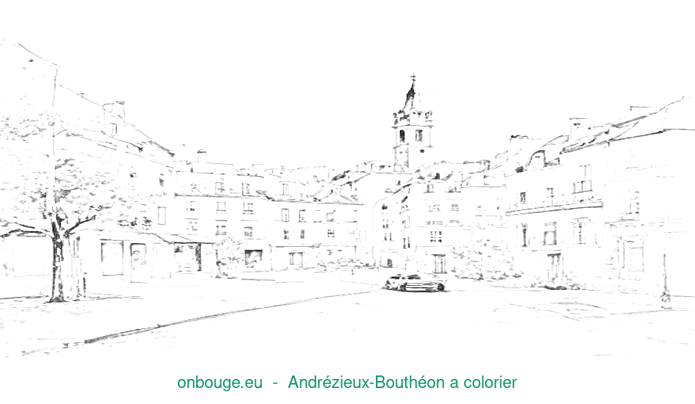 Coloriage d’Andrézieux-Bouthéon