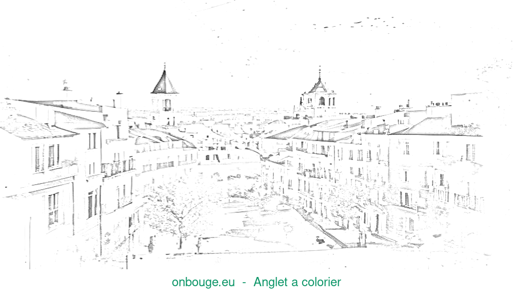 Coloriage d’Anglet
