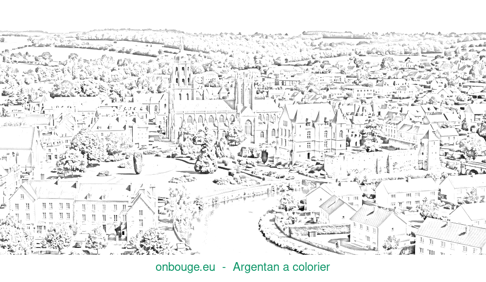 Coloriage d’Argentan