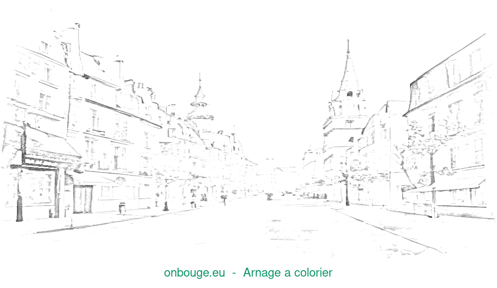 Coloriage d’Arnage