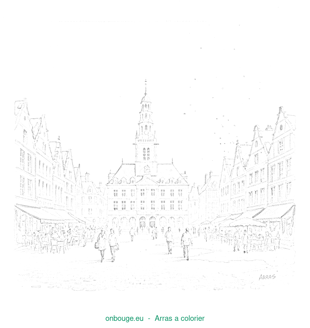 Coloriage d’Arras