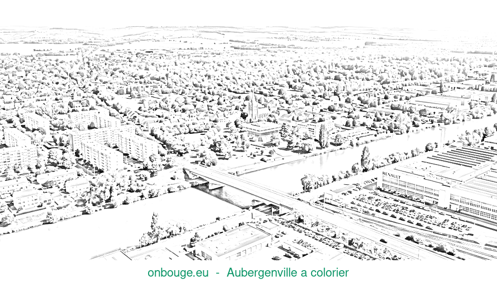 Coloriage d’Aubergenville