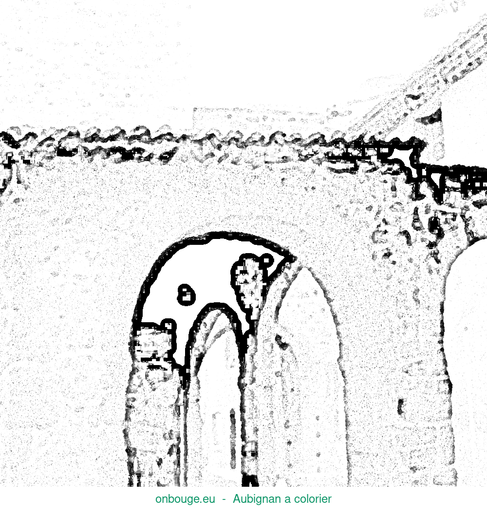 Coloriage d’Aubignan