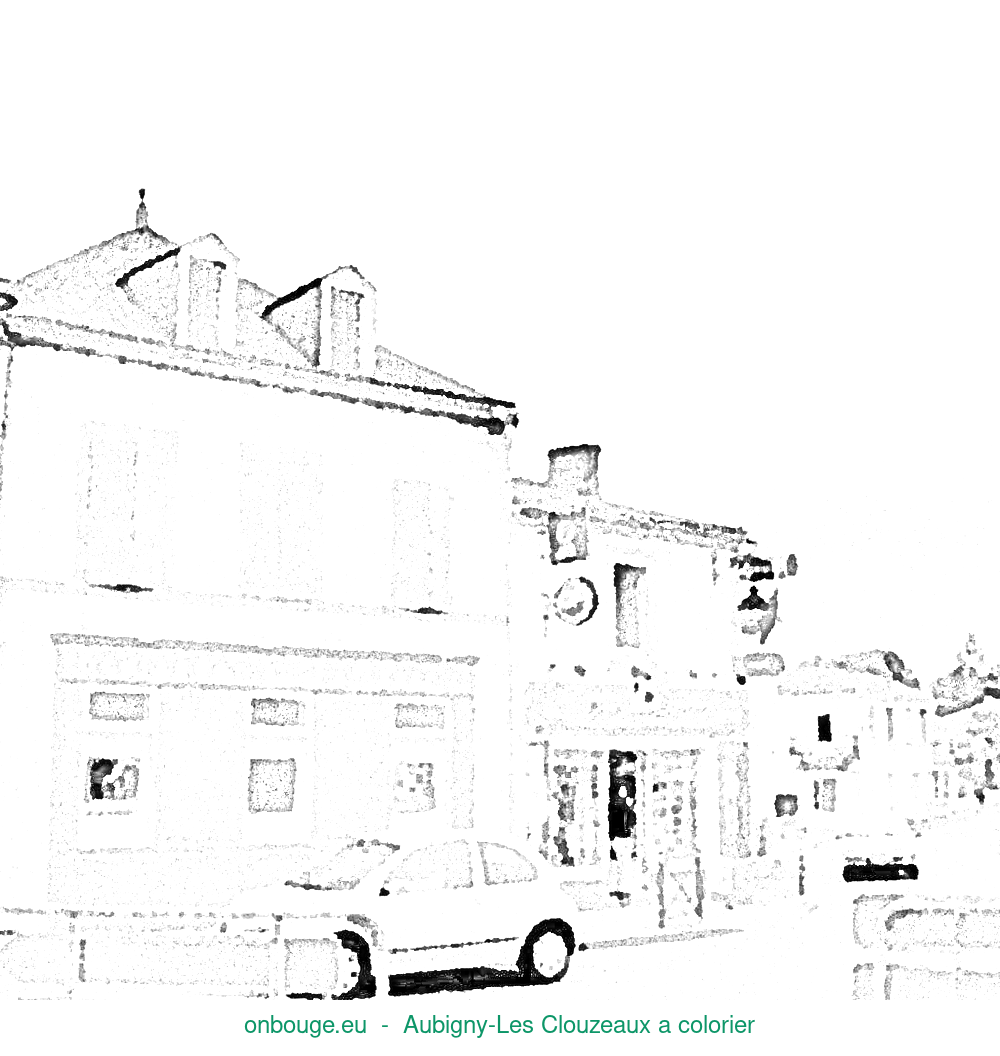 Coloriage d’Aubigny-Les Clouzeaux