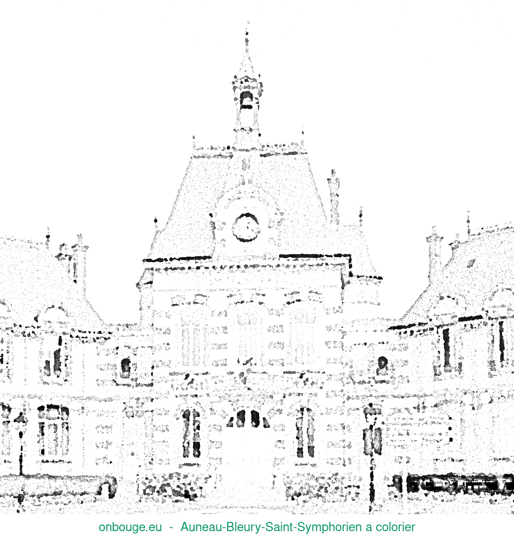 Coloriage d’Auneau-Bleury-Saint-Symphorien