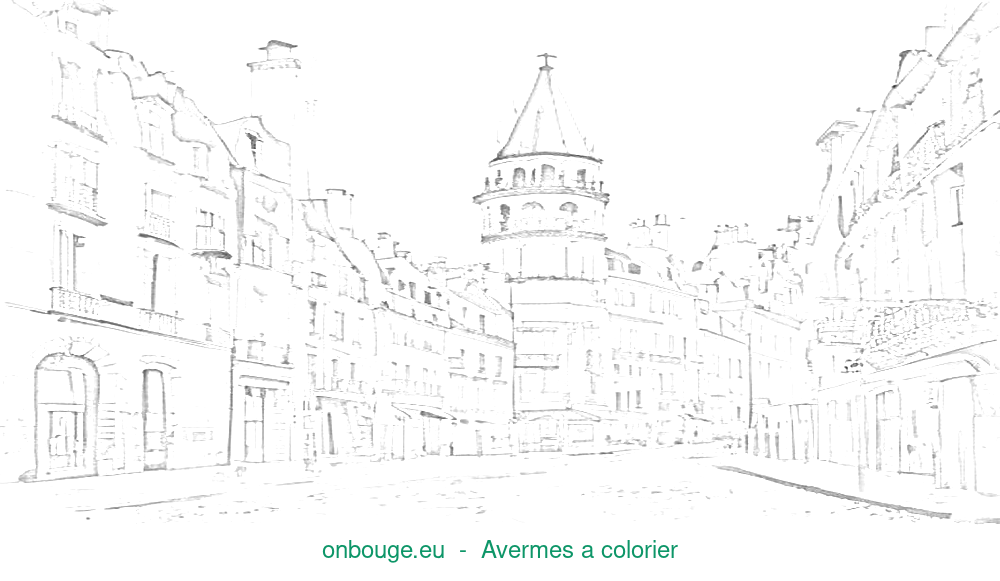 Coloriage d’Avermes