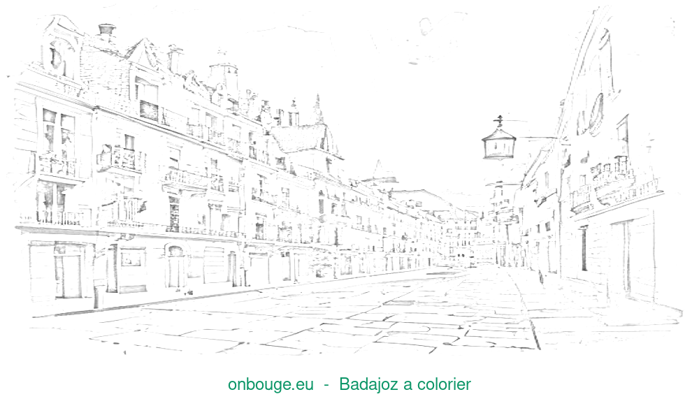 Coloriage de Badajoz