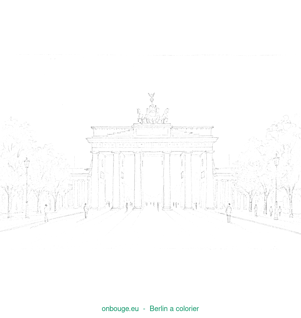 Coloriage de Berlin