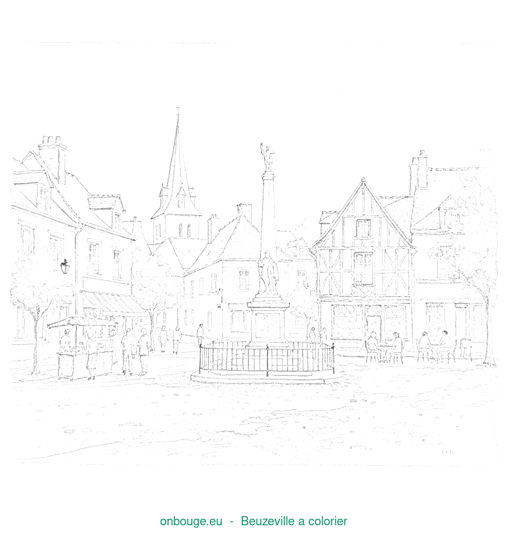 Coloriage de Beuzeville