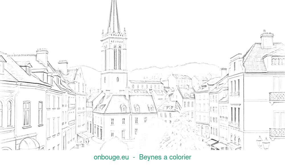 Coloriage de Beynes