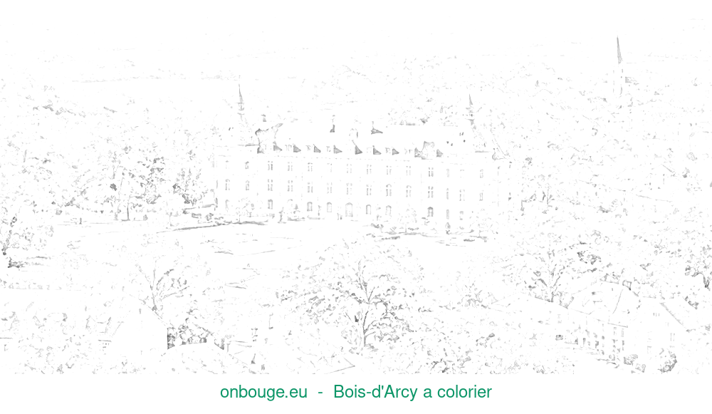 Coloriage de Bois-d'Arcy