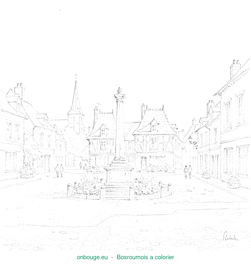 Coloriage de Bosroumois