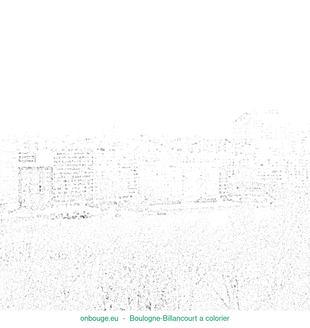 Coloriage de Boulogne-Billancourt