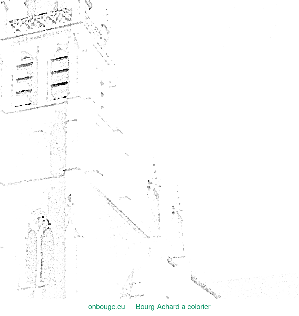 Coloriage de Bourg-Achard