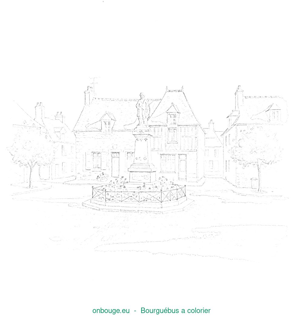 Coloriage de Bourguébus