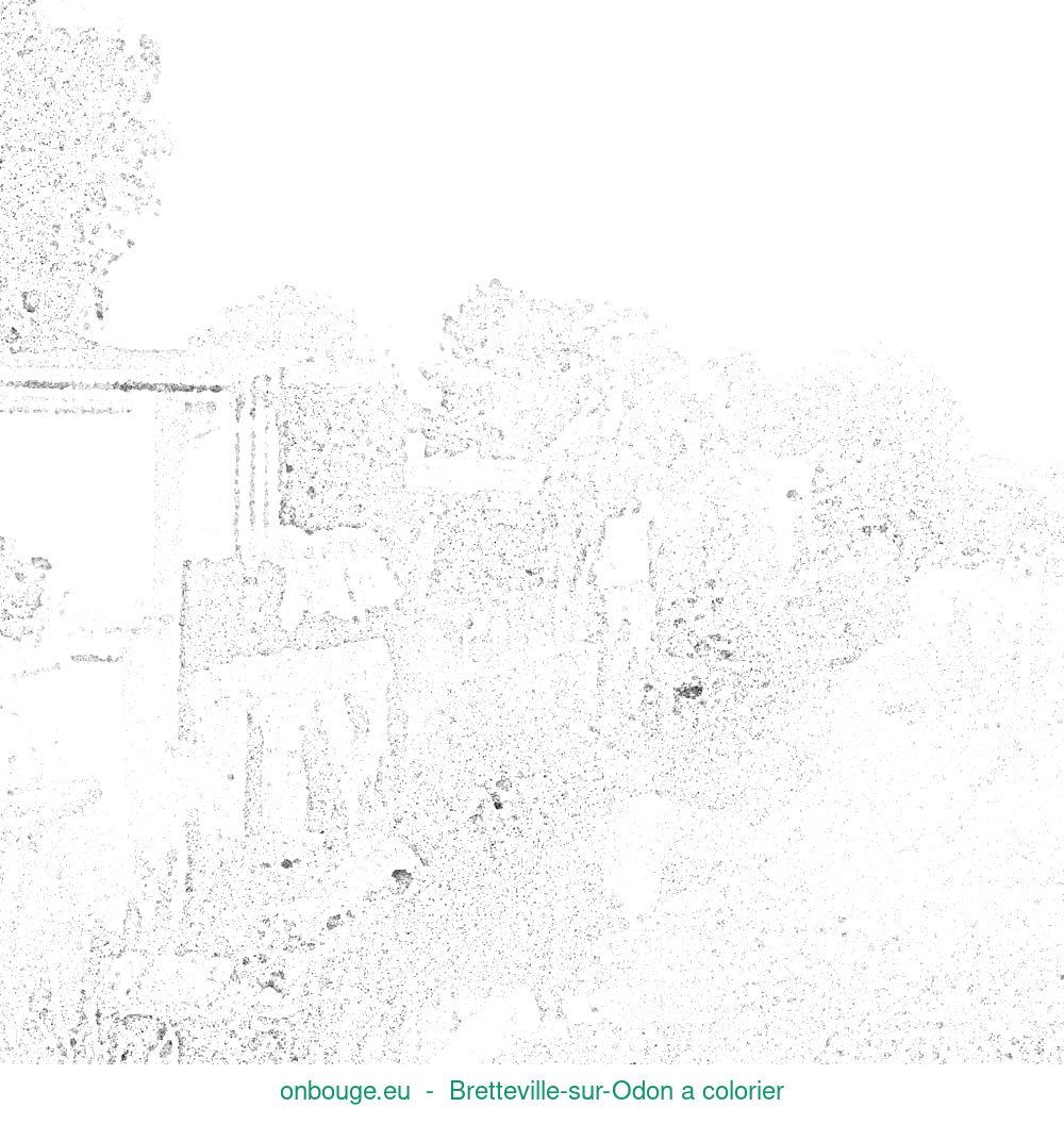 Coloriage de Bretteville-sur-Odon