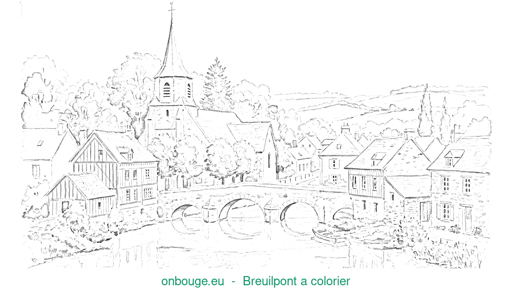 Coloriage de Breuilpont