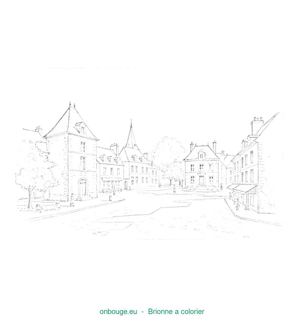 Coloriage de Brionne