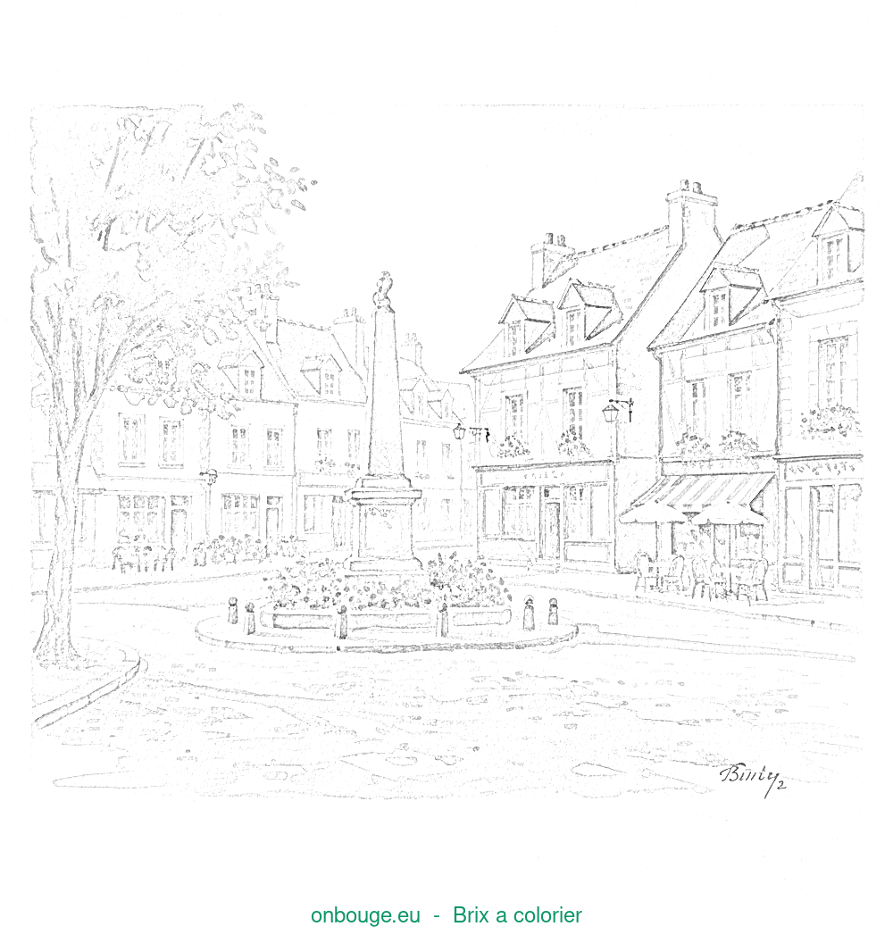 Coloriage de Brix