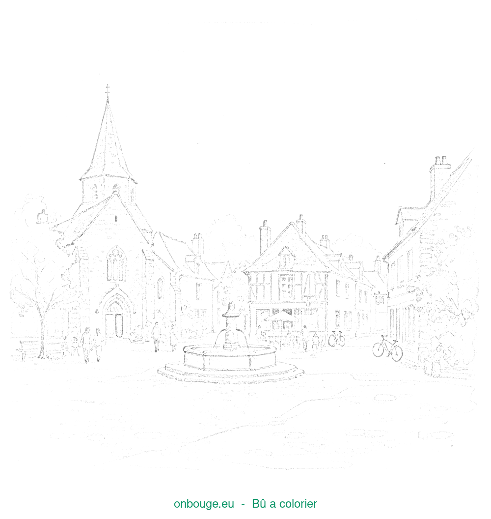 Coloriage de Bû
