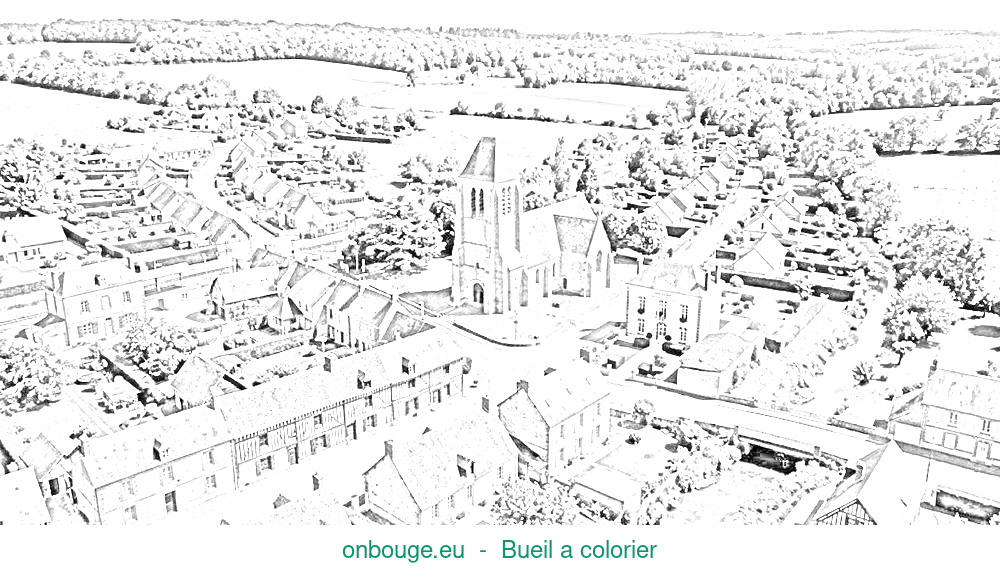 Coloriage de Bueil