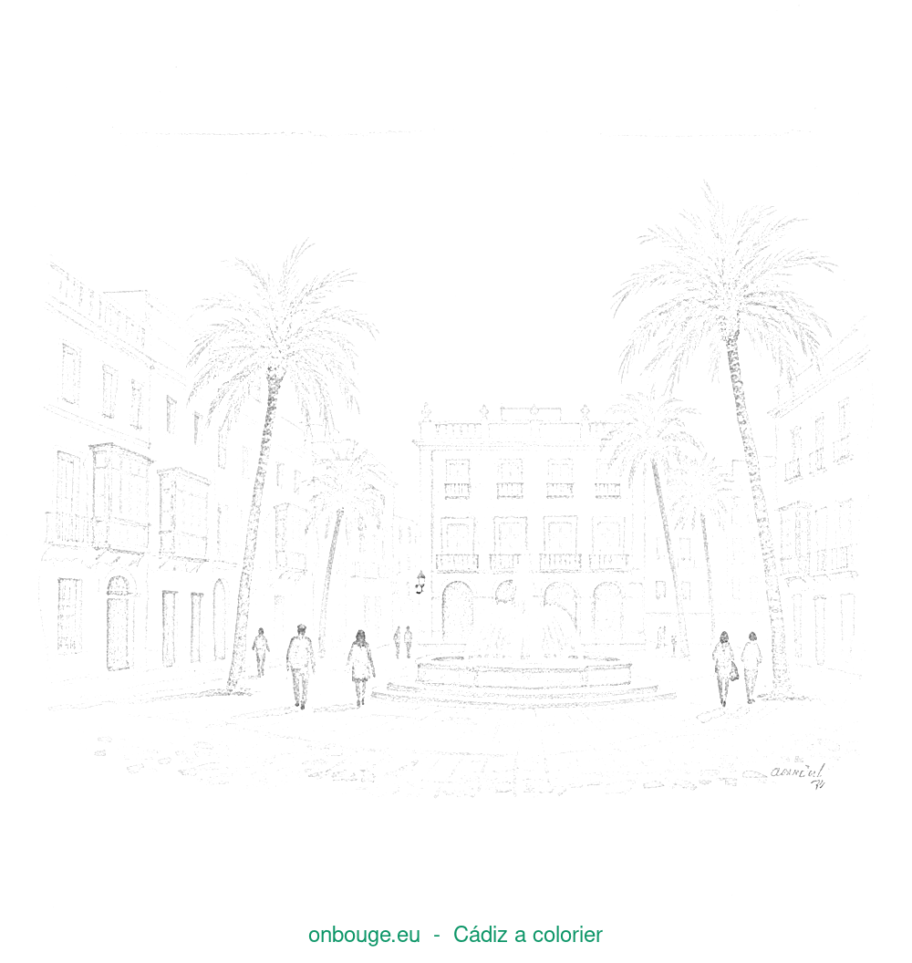 Desenho de Cádiz