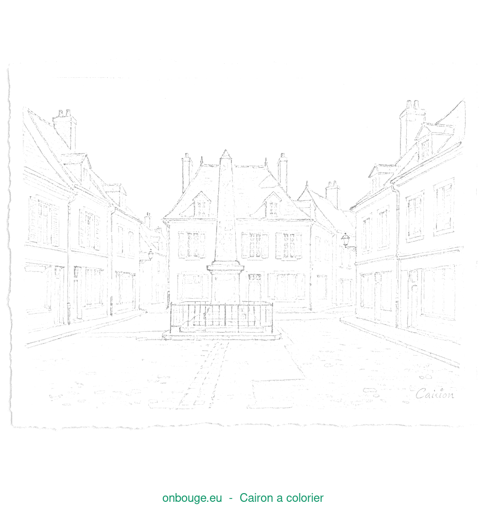 Coloriage de Cairon