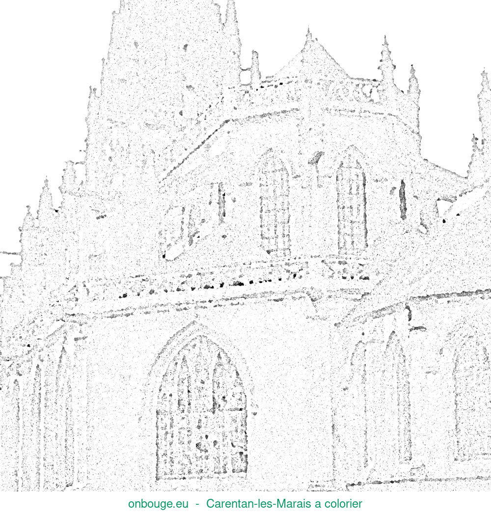 Coloriage de Carentan-les-Marais