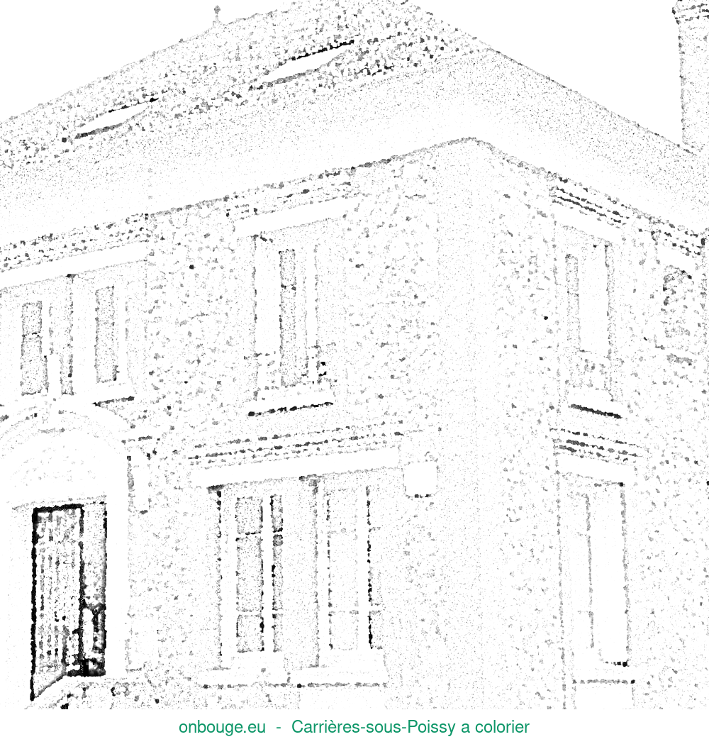 Coloriage de Carrières-sous-Poissy