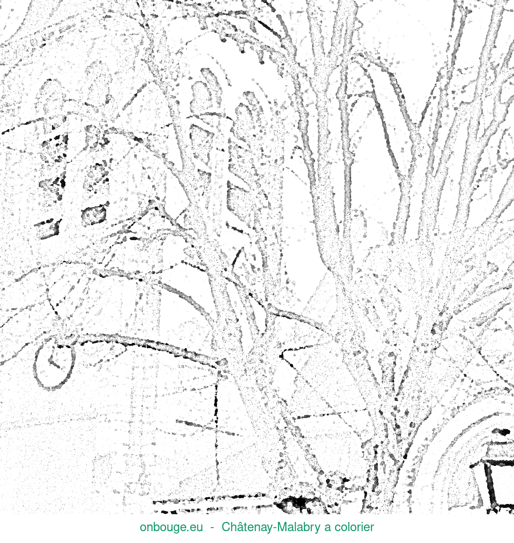 Coloriage de Châtenay-Malabry