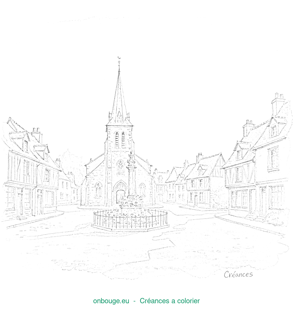 Coloriage de Créances
