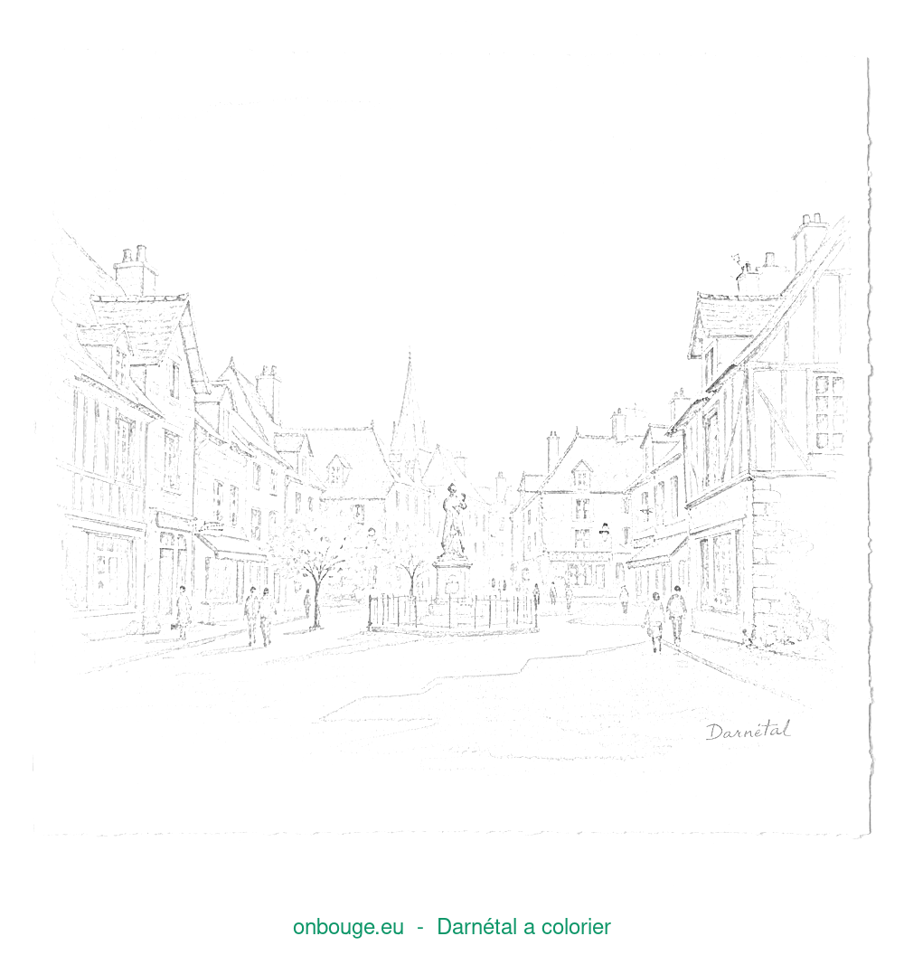 Coloriage de Darnétal