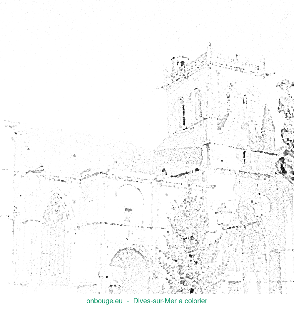 Coloriage de Dives-sur-Mer