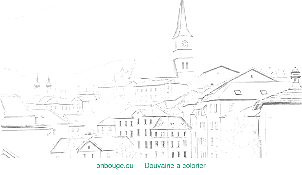 Coloriage de Douvaine