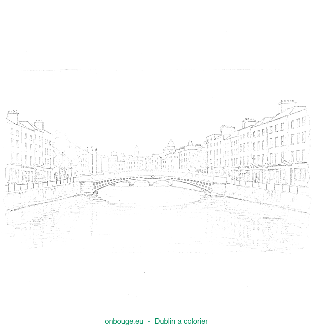 Coloriage de Dublin