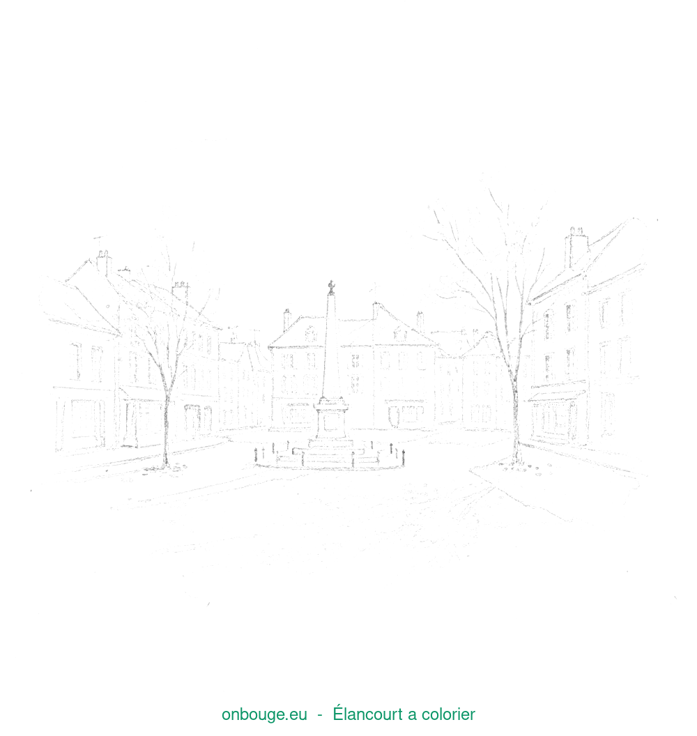 Coloriage d’Élancourt