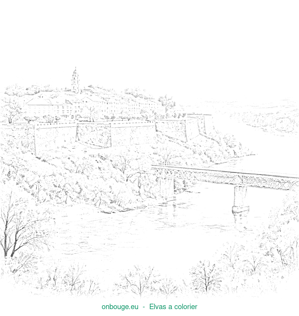 Desenho de Elvas