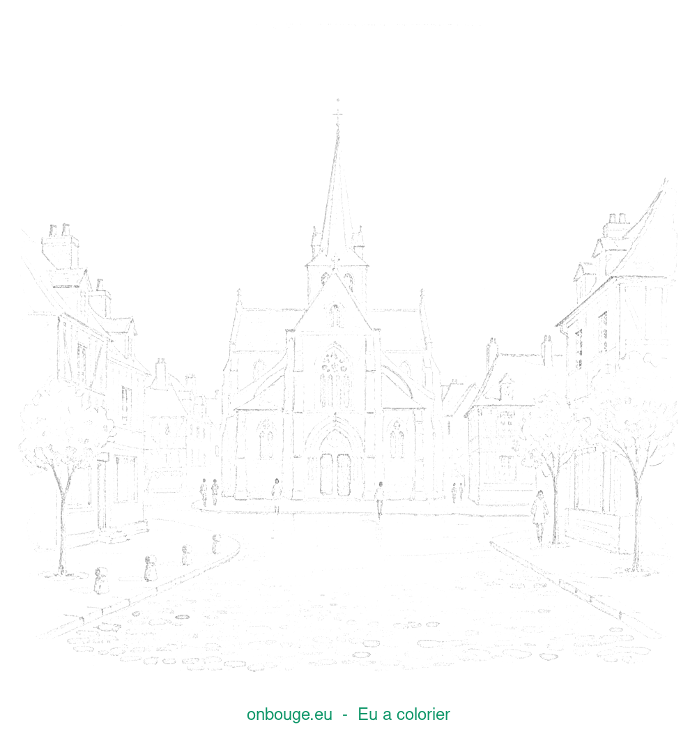 Coloriage d’Eu