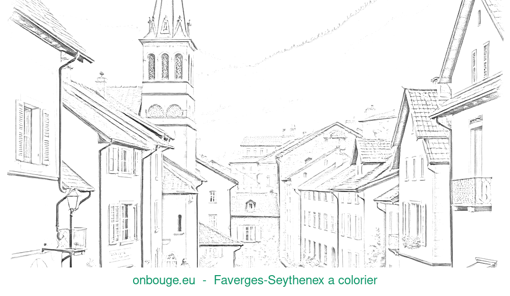 Coloriage de Faverges-Seythenex