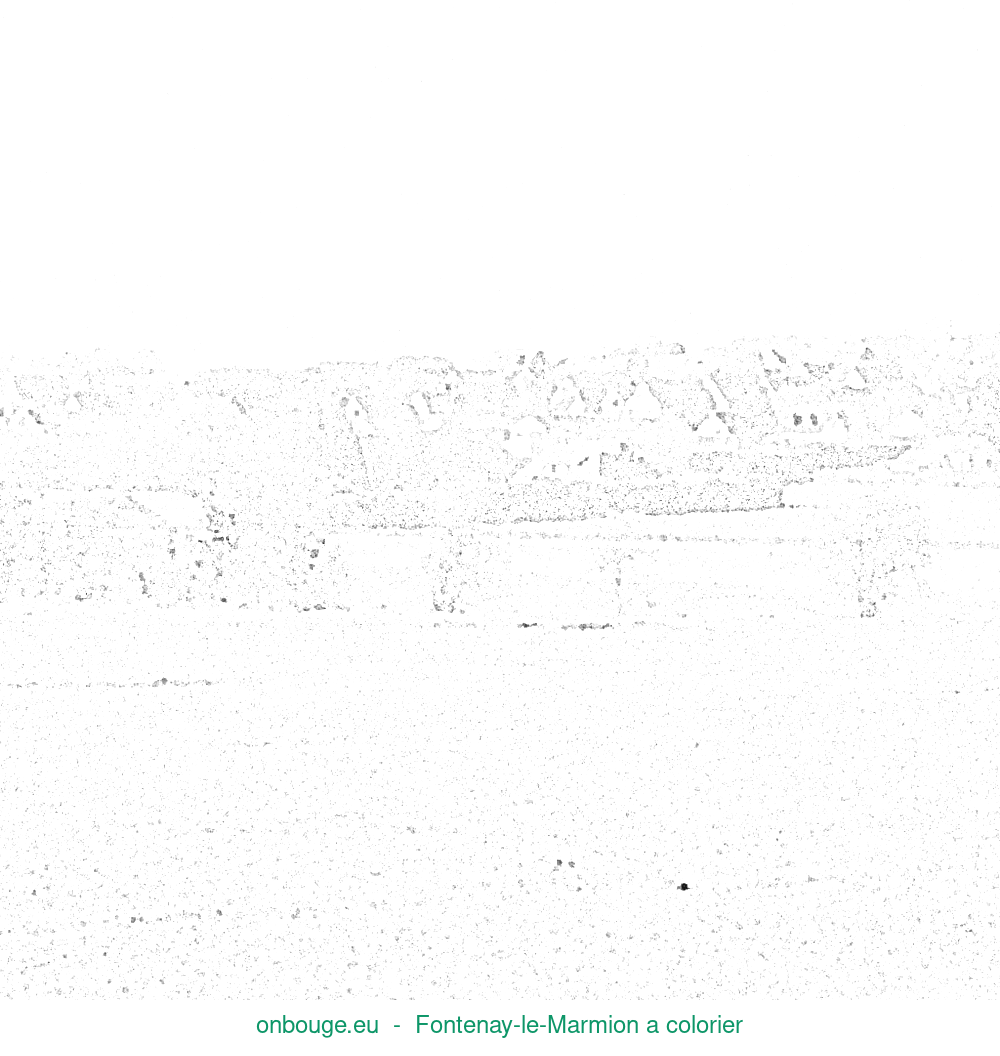 Coloriage de Fontenay-le-Marmion