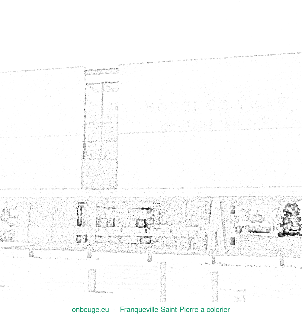 Coloriage de Franqueville-Saint-Pierre