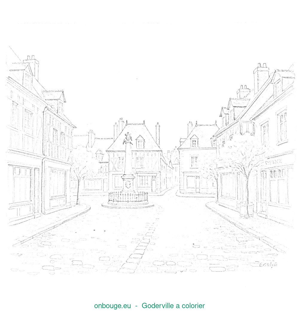Coloriage de Goderville
