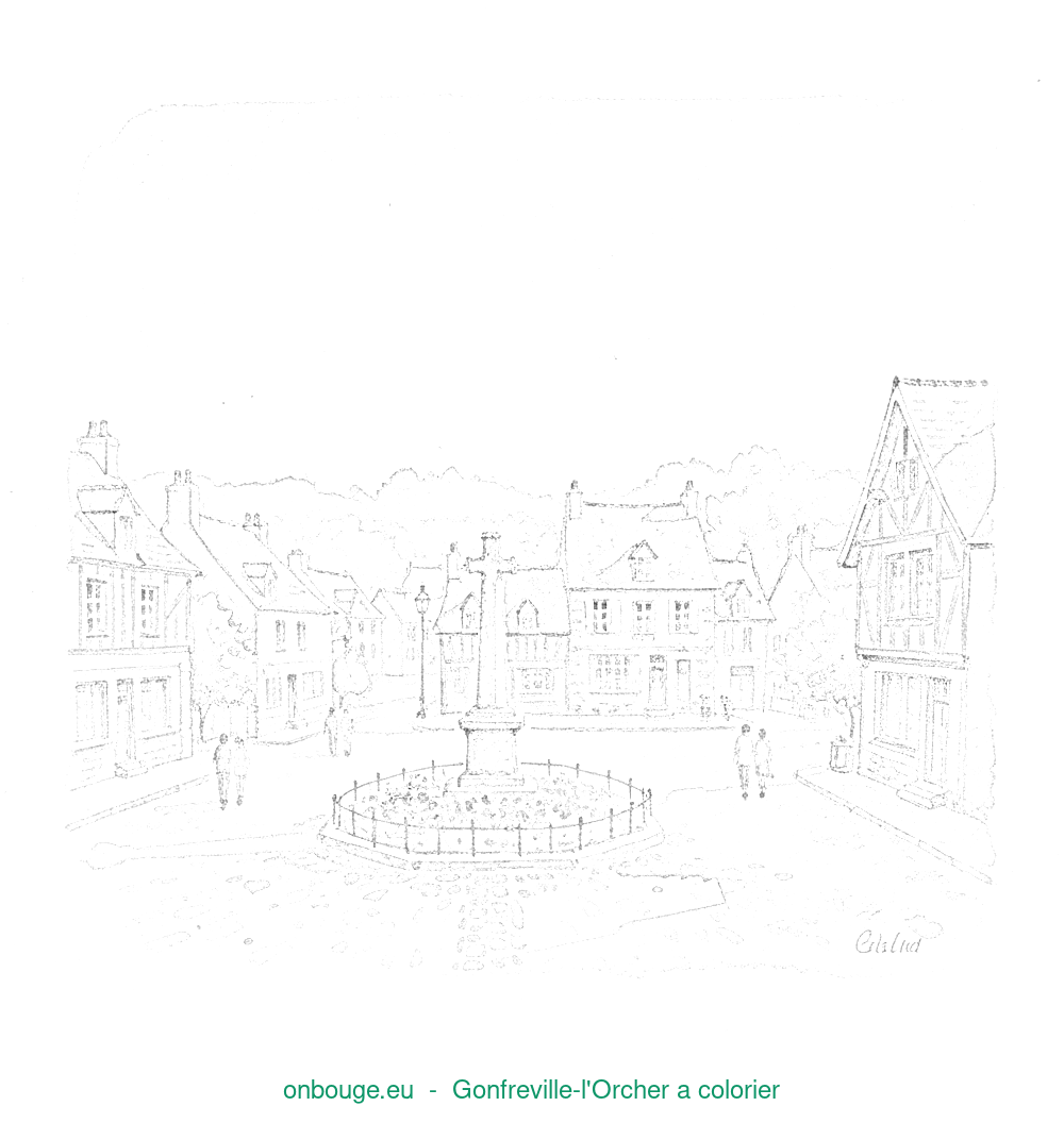 Coloriage de Gonfreville-l'Orcher